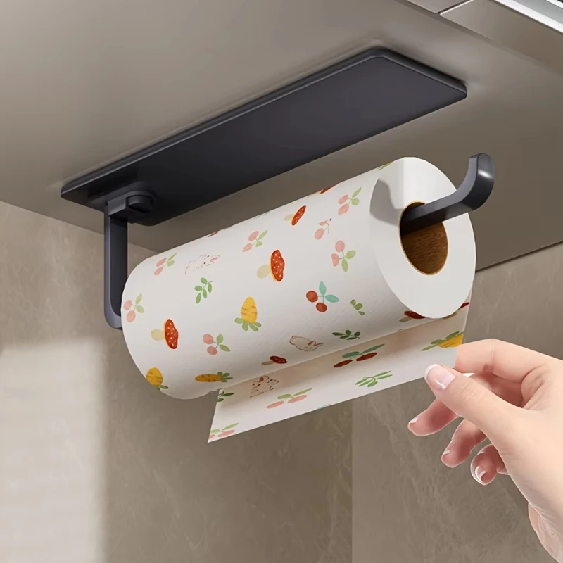 Kitchen Appliances Rack - Küchentuchhalter Hängender Papierhandtuchspender Selbstklebender Tuchhalter Schrankaufbewahrung