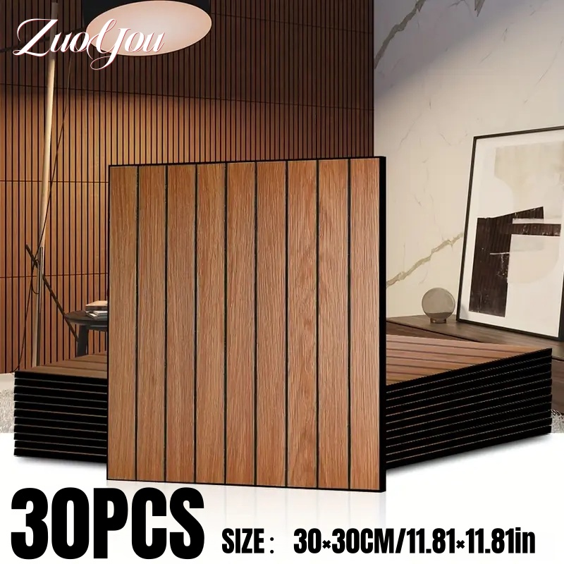 Kitchen Appliances Design - Selbstklebende Tapete mit künstlicher Holzmaserung für