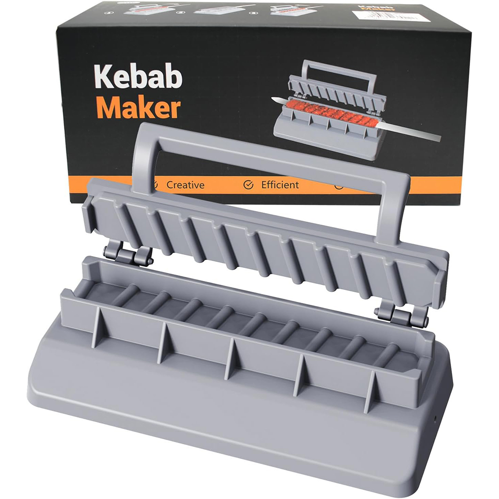 Sandwich Press Grill - LMETJMA Große Kebab-Presse aus Kunststoff, manuelle