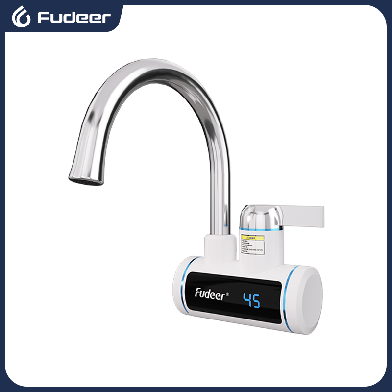 Kitchen Appliances Design - Fudeer Elektrischer Warmwasserbereiter, 220 V, Küchenarmatur,