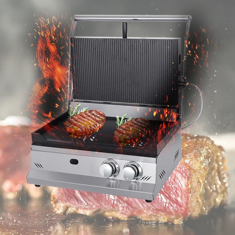 Neuer Gas-Sandwichgrill mit 2  – Sandwich Press Grill Bewertung und Preis