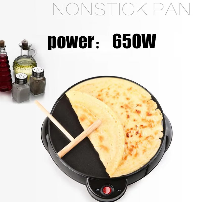 220V 650W Küche Elektrische Cr – Crepe Maker Non Stick Bewertung und Preis