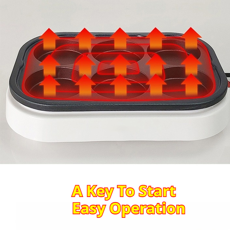 Elektrischer Takoyaki-Herstell – Crepe Maker Non Stick Bewertung und Preis