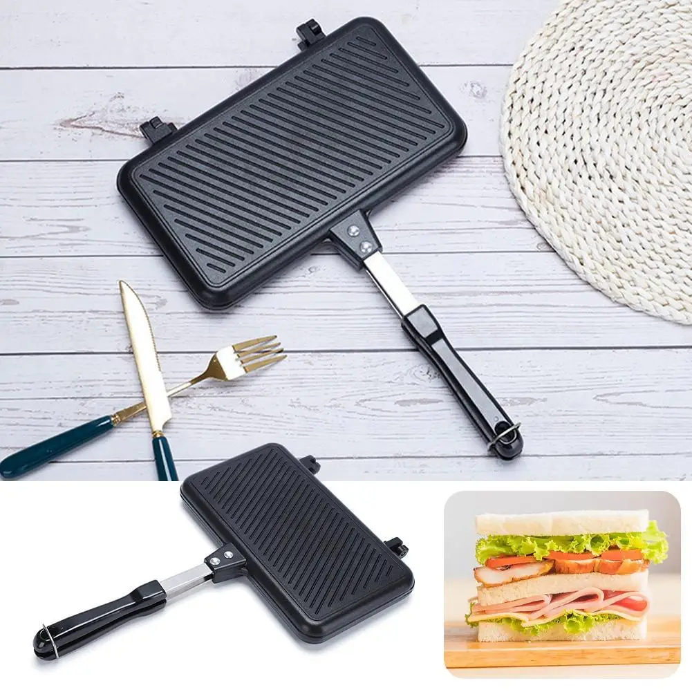 Doppelseitige Bratpfanne Antih – Sandwich Press Grill Bewertung und Preis