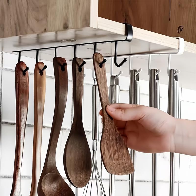 1/2/3PC 6 Haken Küche Schrank  – Kitchen Appliances Rack Bewertung und Preis