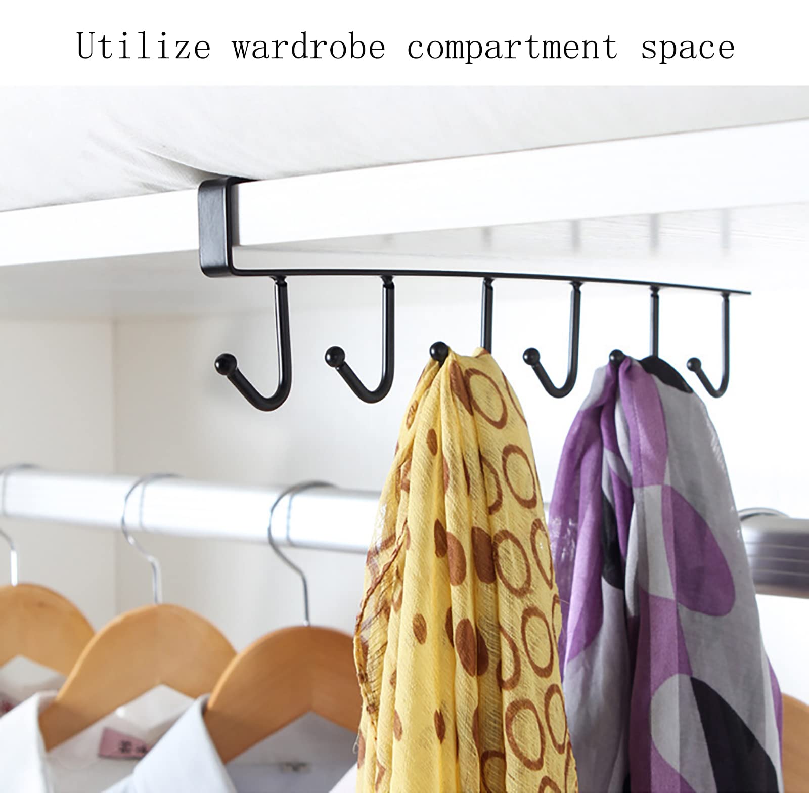 1/2/3PC 6 Haken Küche Schrank  – Kitchen Appliances Rack Bewertung und Preis