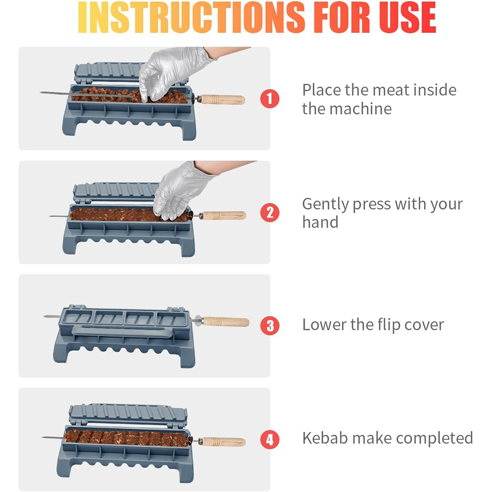 LMETJMA Große Kebab-Presse aus – Sandwich Press Grill Bewertung und Preis