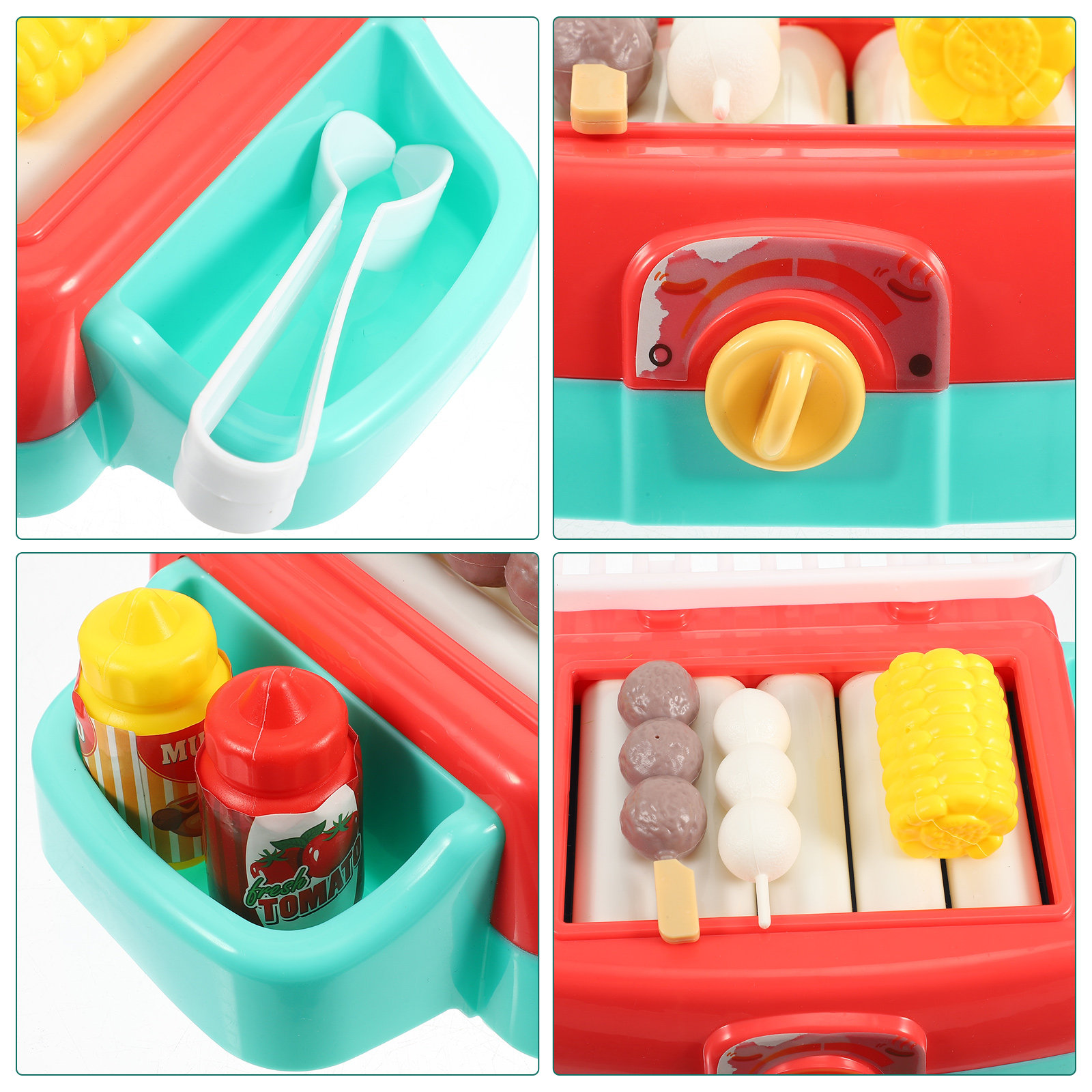 1 Set Grill-Spielset, Simulati – Kitchen Appliances For Gift Bewertung und Preis