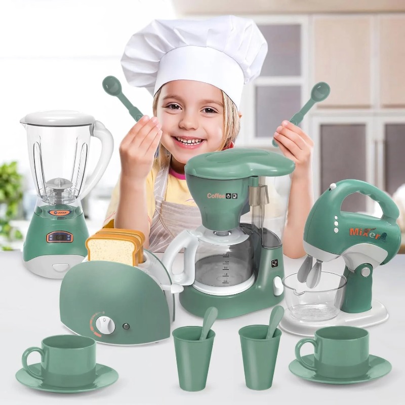 Spielküchen-Geräte-Set mit Sou – Kitchen Appliances For Gift Bewertung und Preis